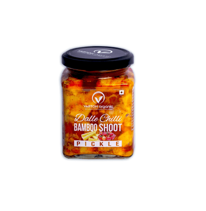 Vartoh Organic Dalle Chilli Bamboo Shoot, 250 gm