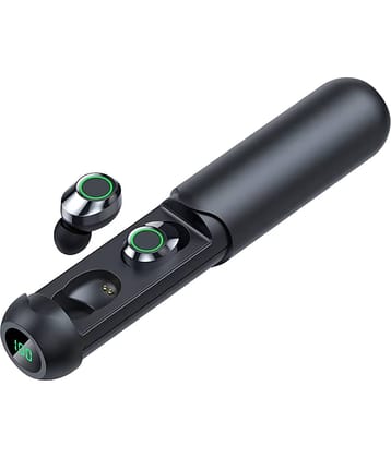 COREGENIX Pencil BQ40 Bluetooth True Wireless (TWS) In Ear 30 Hours Playback Magnetic earpeice,Low Latency IPX4(Splash & Sweat Proof) Black