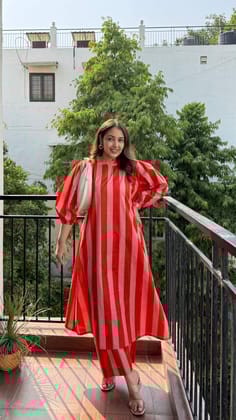 Mono Stripe Summer Set-XS / With Pants