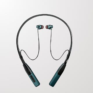 TecSox Spark 511 Bluetooth Neckband | 30 Hours Play TIme | HD Mic & High Bass | 13mm Driver