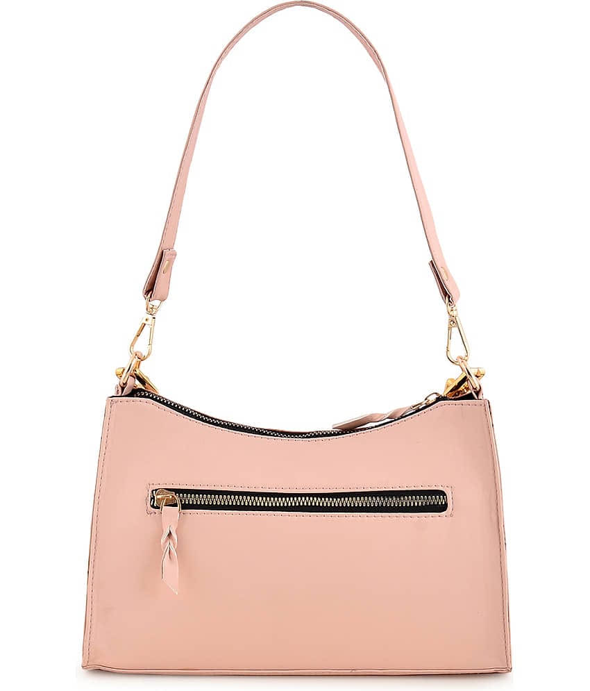 SAKWOODS Shoulder Bag PU Set of 1 ( Pink )
