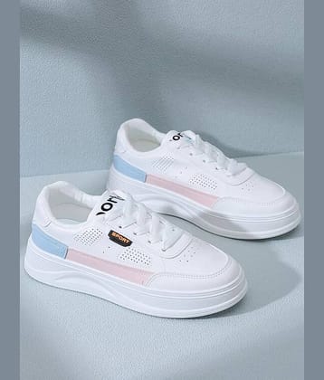Shoetopia - White Women's Sneakers