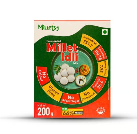 Milletsy Millet Idli Instant Mix (Fermented)