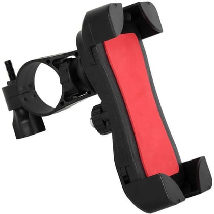 Universal Bike/Motorcycle Mobile Phone Holder Mount with Adjustable Clamp and 360 Rotation