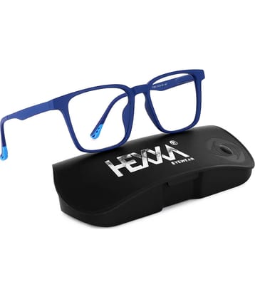 Hexxa Black Rectangular Eyeglass Frame ( Pack of 1 )