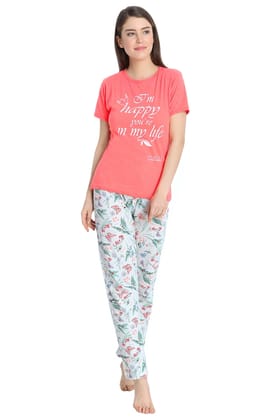 Top and Pyjama Set For Woman-XL