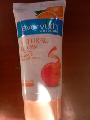 Everyuth naturals natural glow orange peel off mask