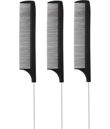 Lenon - Rattail Comb For All Hair Types ( Pack of 3 )