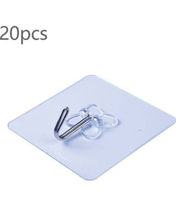 Strong Transparent Suction Cup Sucker Wall Hooks Hanger For Kitchen Bathroo