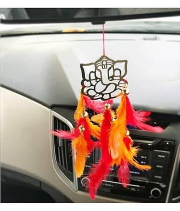 Lucky Traders Dream Catcher In Car Decor Orange