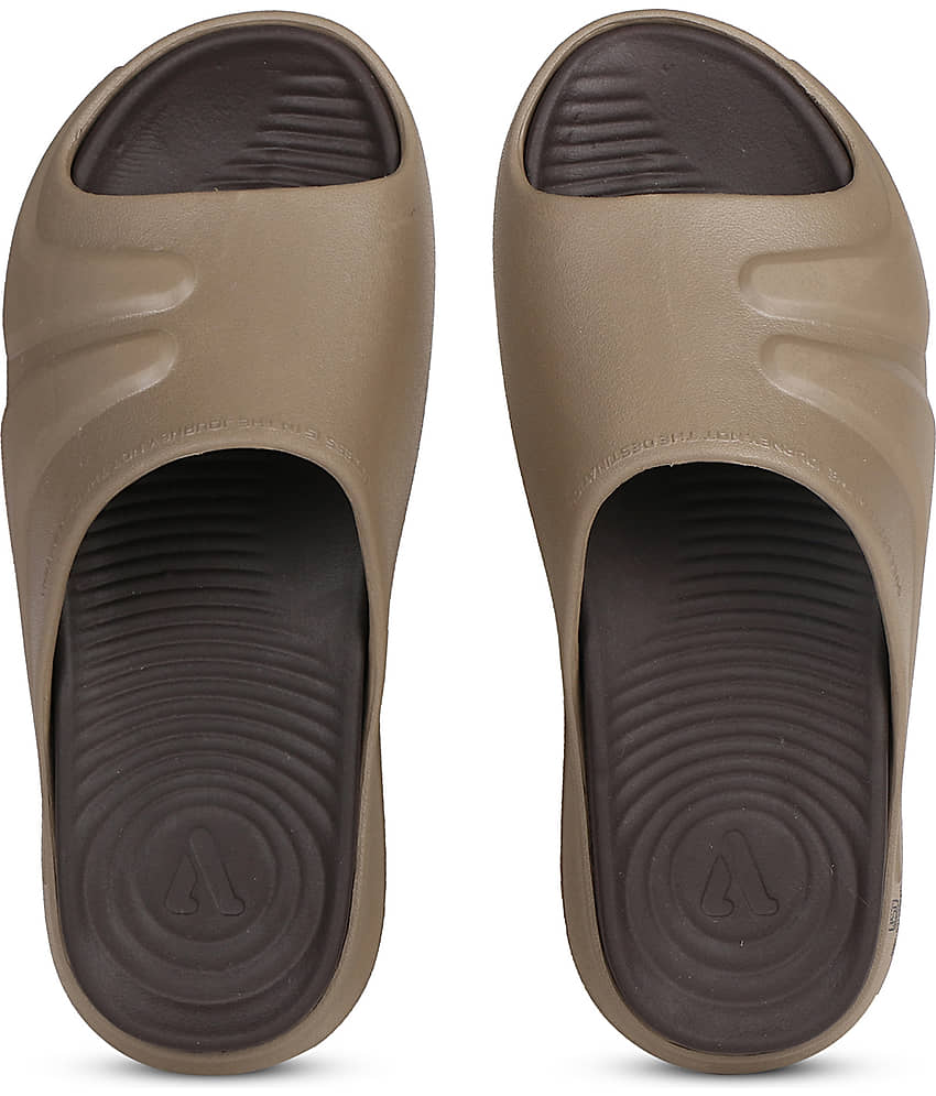 Aqualite Dark Grey Men's Slide Flip Flop