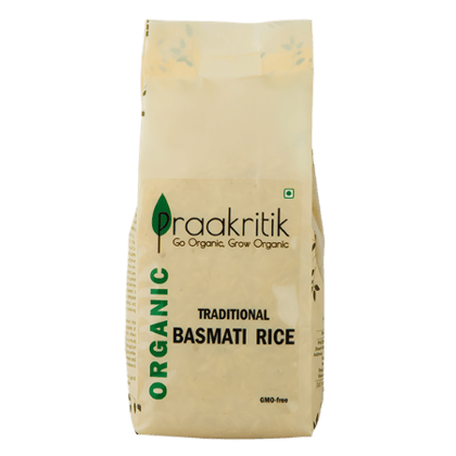 Praakritik Organic Basmati Rice 500 G