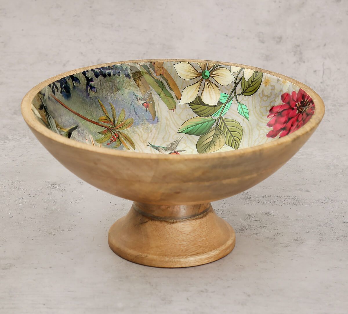 India Circus March Of The Blossoms Fruit Bowl