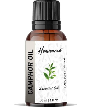 Heavennce Camphor Aromatherapy Essential Oil Aromatic With Dropper 30 mL ( Pack of 1 )