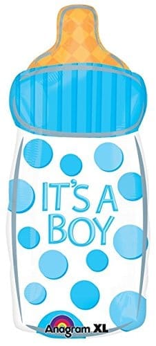 18" It`S A Boy Baby Bottle Junior Shape XL - Party and Festive Needs | Buy online on ZillyBuy
