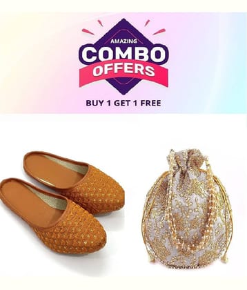 Anjaneya Creations Tan Women's Mules
