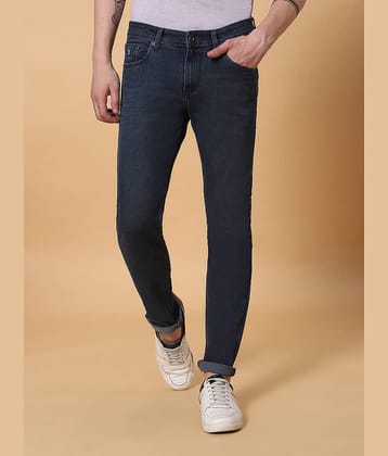 HJ HASASI - Blue Denim Slim Fit Men's Jeans ( Pack of 1 )