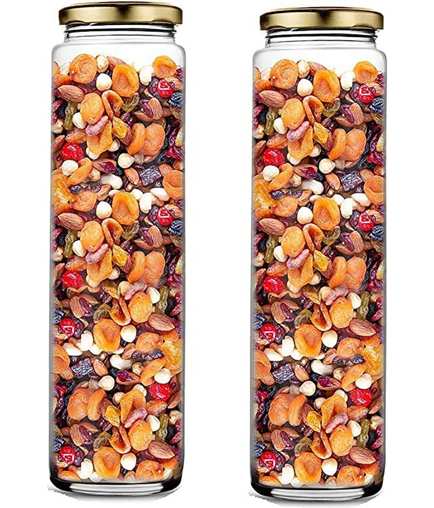 AFAST Airtight Storage  Glass Food Container Set of 2 500 mL