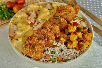 Peri Peri Mornay Chicken Bowl