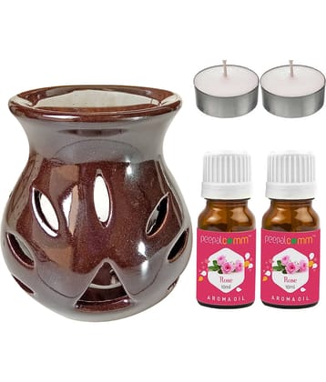 Peepalcomm Ceramic Aroma Oils & Diffusers Set - Pack of 5