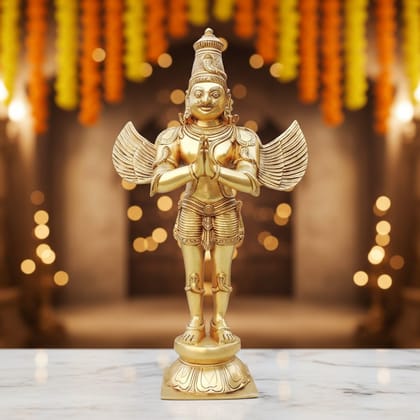 Brass Garuda Dev Premium God Idol, Height : 22 Inch (BSMAS1627 C)