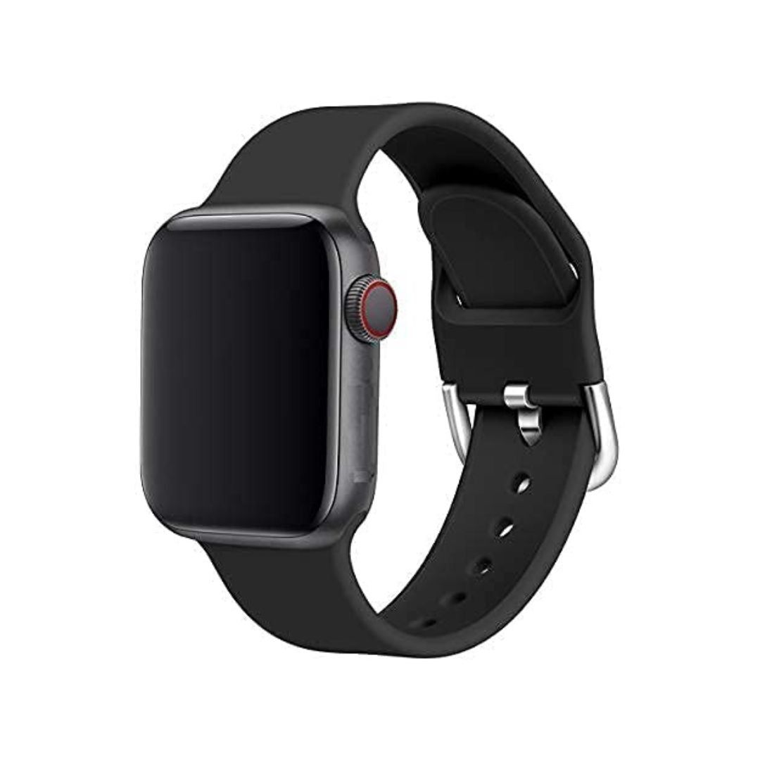 Black Silicone Strap - 20/22 MM Black Silicone Strap - 20/22 MM - 20 MM