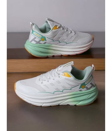 Abros ASGO2013 Off White Men's Sports Running Shoes