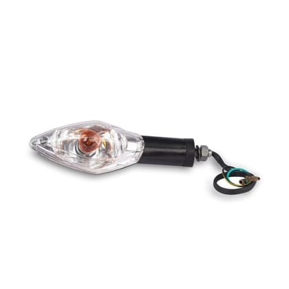 Varroc Universal Indicator Glmour FI Bike | Durable Build & Superior Performance | Resists Water and Corrosion | Shockproof | Easy Installation with Pre-Wiring | Pack of 2