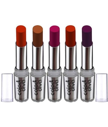 Color Diva ABSLT 101 Lipstick Multicolor 22.5 gm Pack of 5