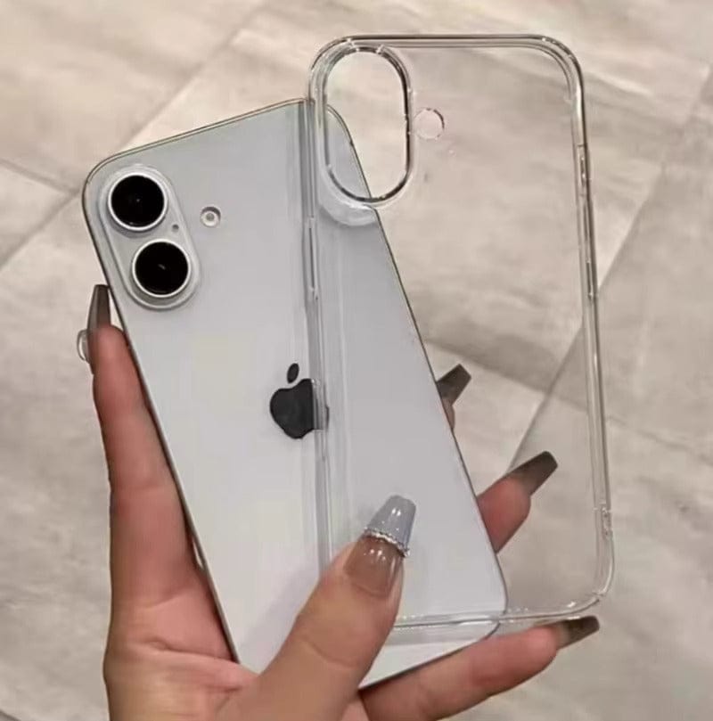 iPhone 16 Series: Crystal Clear Anti Yellow Case-iPhone 16