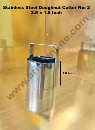 Cake Decor 1Pc Doughnut Stainless Steel Donut Cutter Cookie Cutter Tools No:2