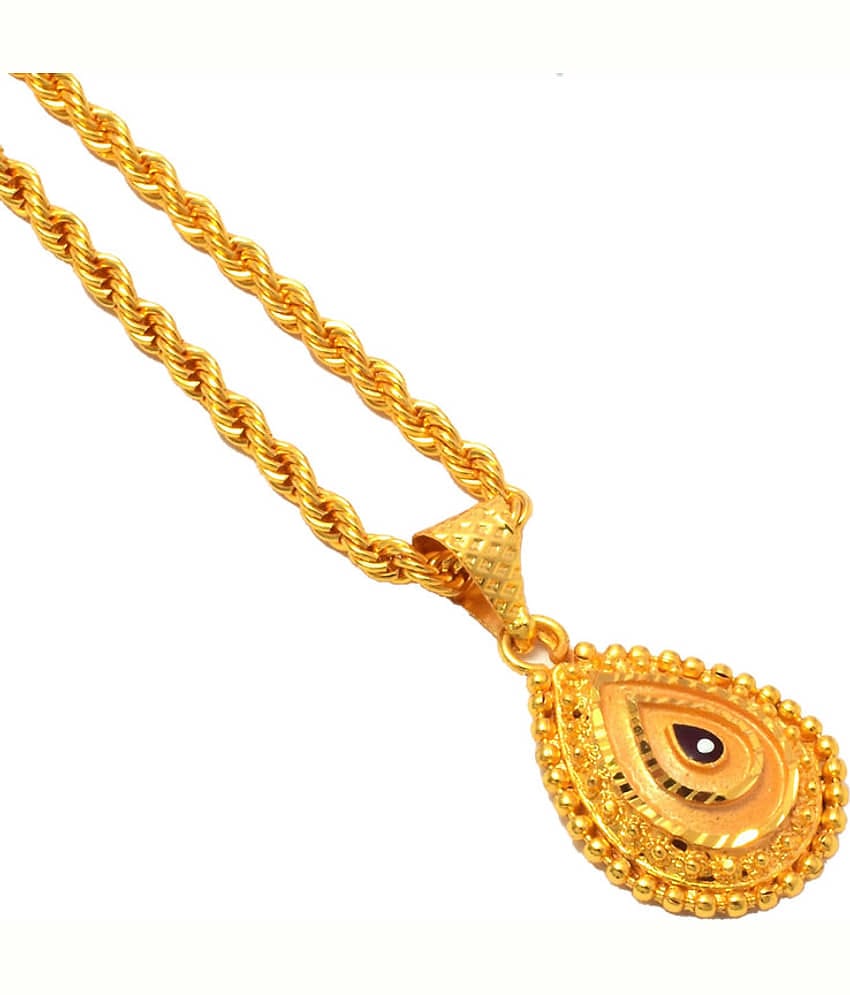 Jewarhaat - Golden Pendant ( Pack of 1 )