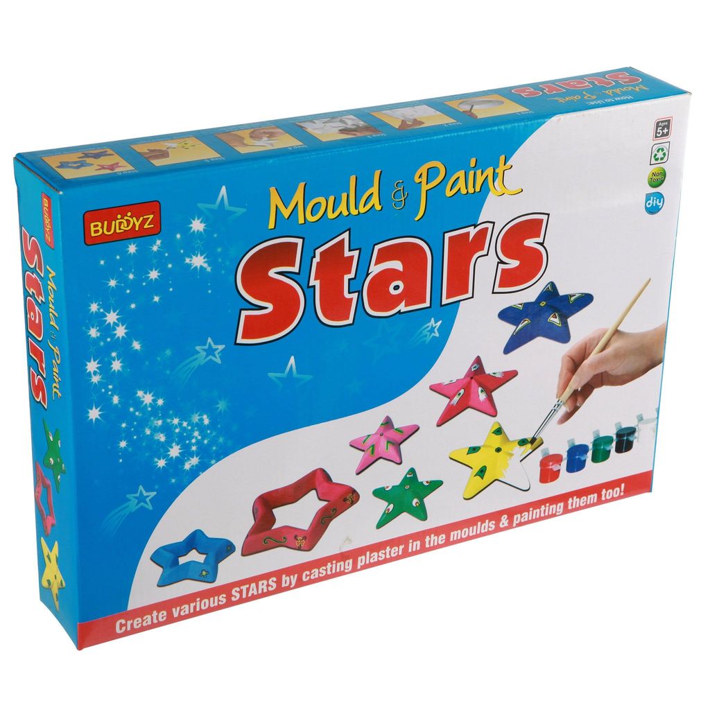 Mould & Paint - Stars - Toys and Games | Buy online on ZillyBuy