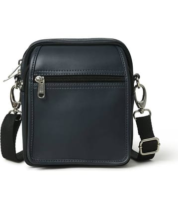 MATRICE - Blue Solid Messenger Bag