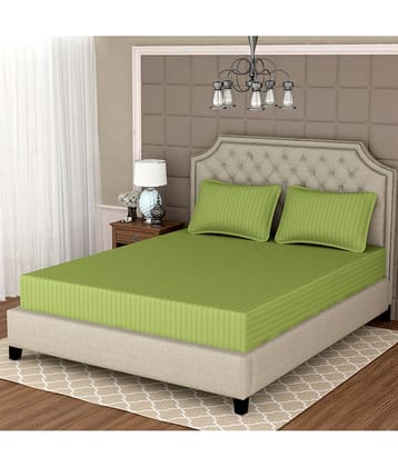 Apala Microfiber Double Bedsheet ( Green )