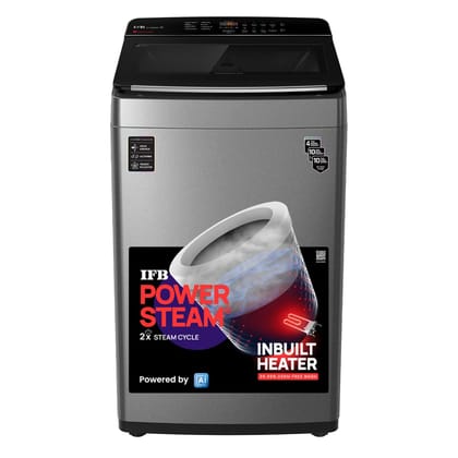 IFB 7.5 Kg 5 Star with DeepClean® Technology, AI Powered, Fully Automatic Top Load Washing Machine (TL751MS2S, PowerSteam®, Inbuilt Heater, Mystic Silver) IFB 7.5 Kg 5 Star with DeepClean® Technology, AI Powered, Fully Automatic Top Load Washing Machine 