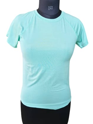 Mint Green Sport T-Shirt - Breathable Active Wear for Fitness Enthusiasts