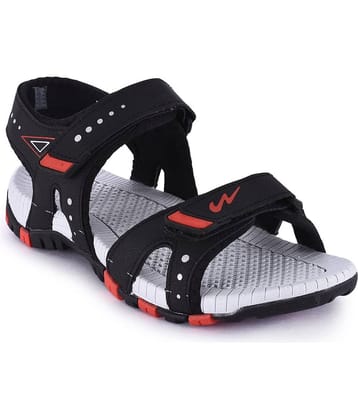 Campus - Black Men's Floater Sandals