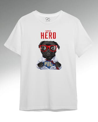 Super-Dog T-Shirt-Small / White