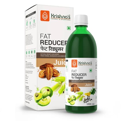 Krishna's Herbal & Ayurveda Fat Reducer Juice  1000 ml  Pack of 1