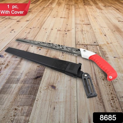 Hand Pruning Saw for Tree Branch Cutter (1 Pc With Cover)