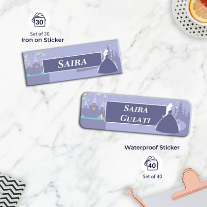 Princess Labelling Value Pack-Lilac