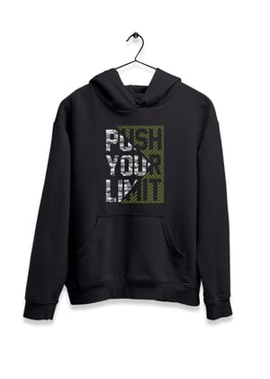 Push Your Limits Hoodie-Black / S