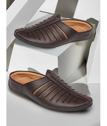 Fausto Brown Mens Jutti - None