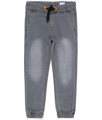 Urbano Juniors Pack of 1 Boys Cotton Blend Jeans ( Gray )