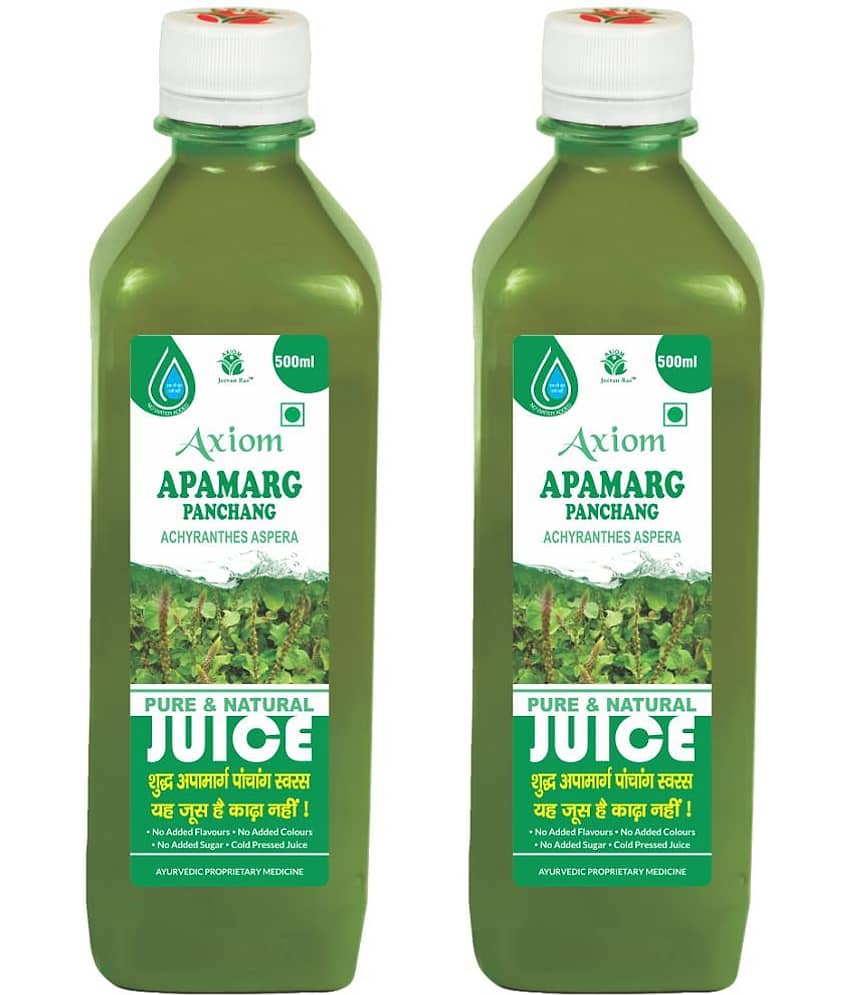 Axiom Apamarg Juice 500ml (Pack Of 2)|100% Natural WHO-GLP,GMP,ISO Certified Product