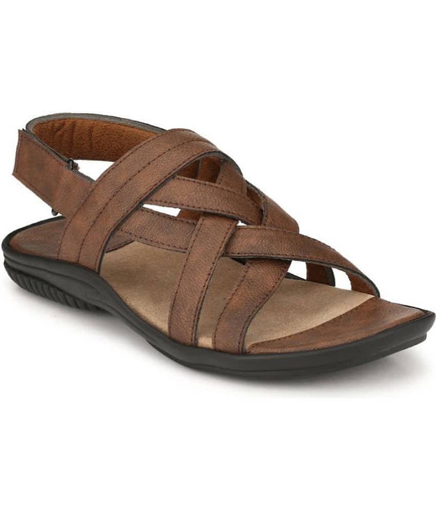 Leeport - Brown  Men's Sandals