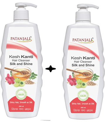 Kesh Kanti Hair Cleanser Silk & Shine 450 ml (Pack of 2)