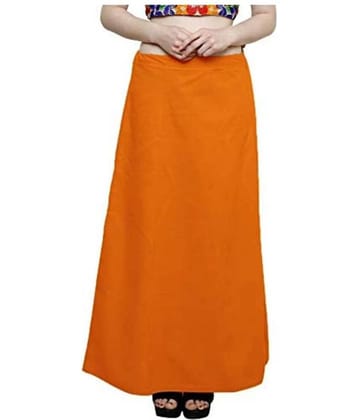 Perfect cloth store Orange Cotton Petticoat