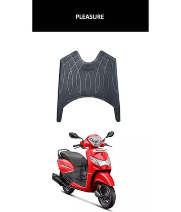 Autoxygen Anti skid Scooter/Scooty Foot Mat Rubber Floor Mat Accessories for Hero Pleasure